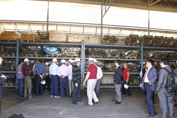 بازدید پرسنل و مشتریان از کارخانه اوردایم 2018